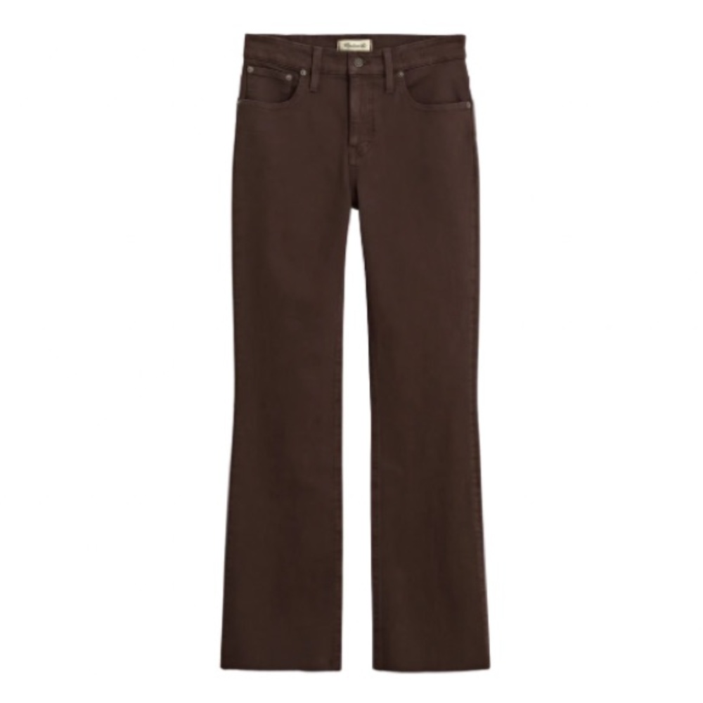 Madewell Mid-Rise Kick Out Jeans in Brown